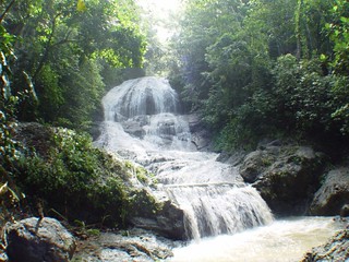 The cascading watefall