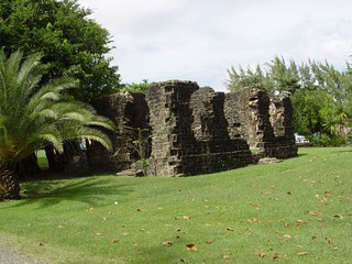 Ruins on Pigeon Island