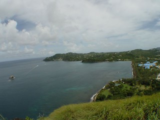 The view from Signal Peak, Pigeon Island