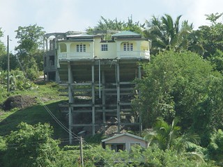 Some insane house built on 4 stories of stilts
