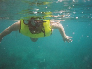 Kari snorkeling