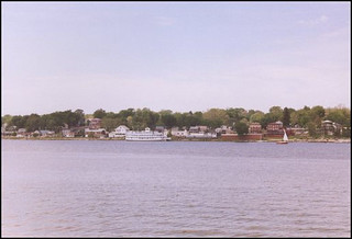 The view from the river house