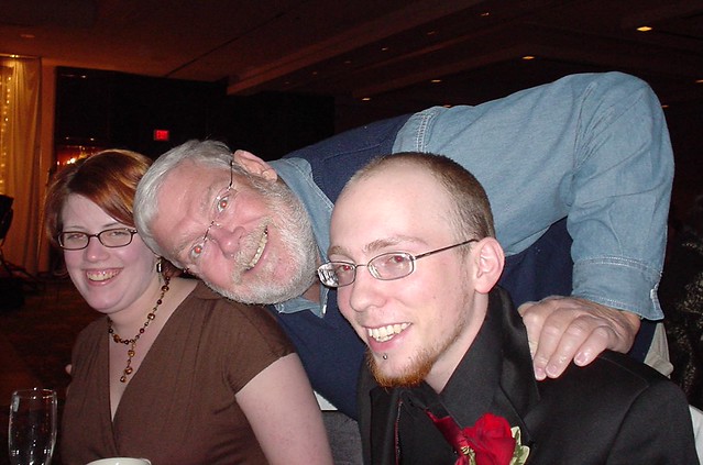 Amber, Terry Mitchell, and Vic