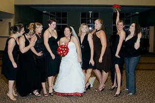 Kari was not ready for a sexy / serious pose