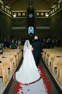 Walking down the aisle