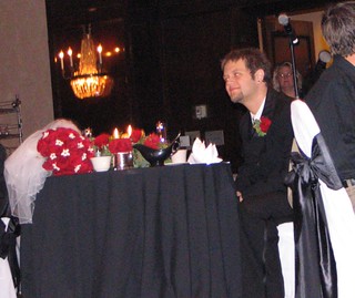 Watching the father-daughter dance