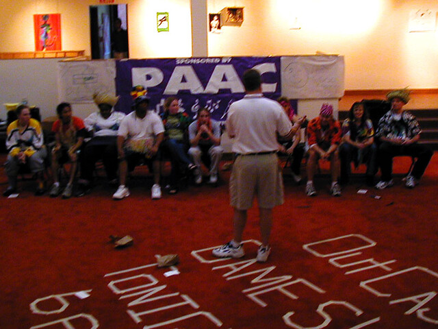 Outcast Game Show on the Orange Carpet