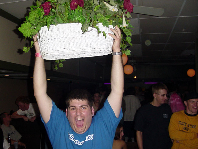 That plant may or may not have gotten peed in