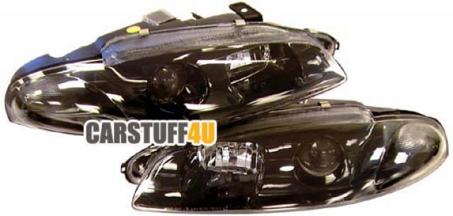 Black Projector Headlights