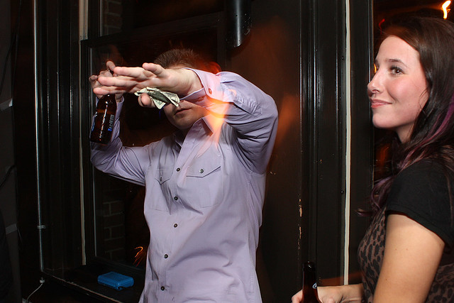 Lance with his $1 tips