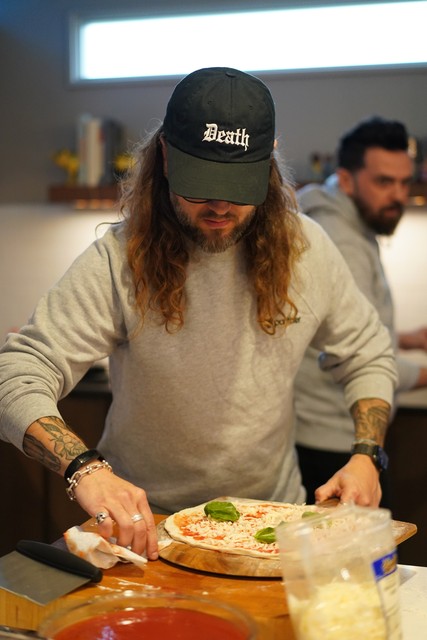 Ready to throw in the first pizza