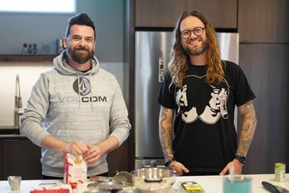 Cooking - Dough and sauce prep day
