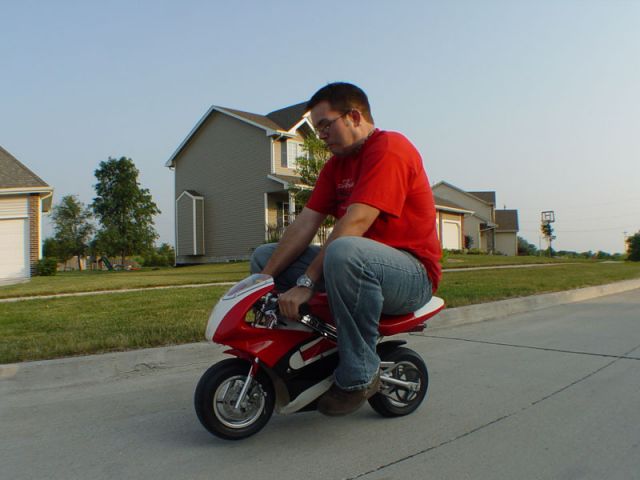 Zach and the Pocket Bike