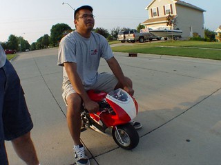 Nathan D - Nathan on my pocket bike