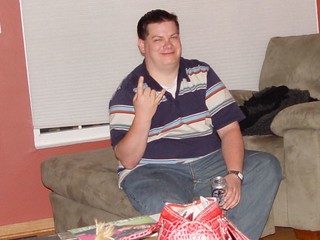 Nick rocking out with some Mich Golden Light