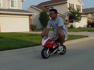 Nathan D - Nthan cruisin on the pocket bike