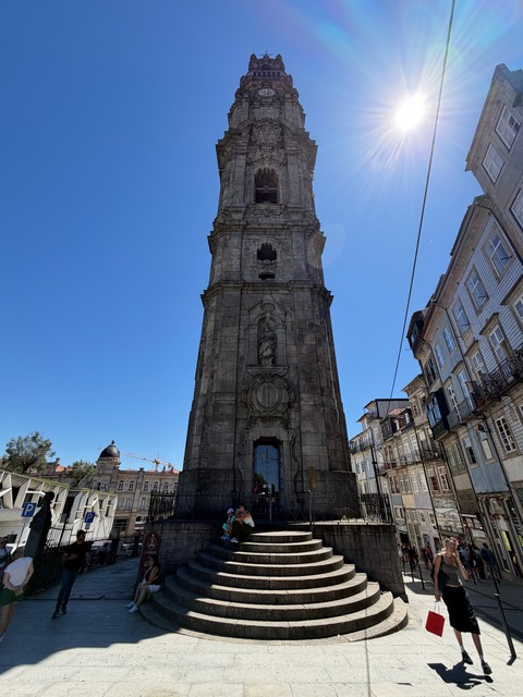 Torre dos Clérigos. I think nothing in Porto is allowed to be taller than this.