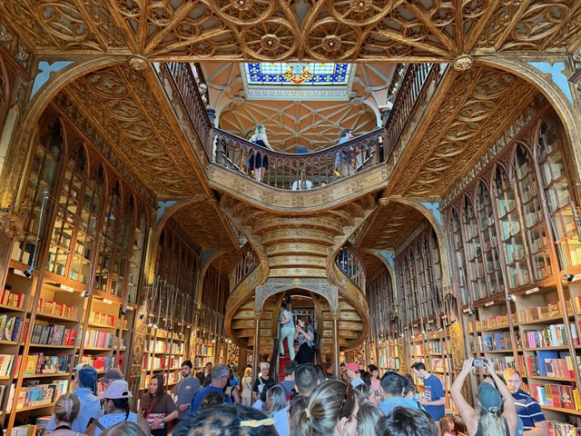 The Livraria Lello bookstore