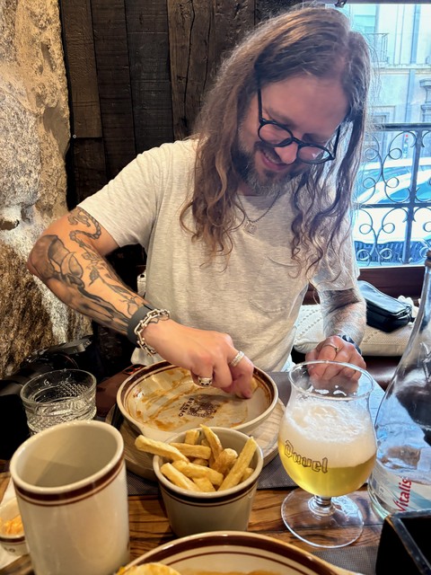 French fry scarpetta