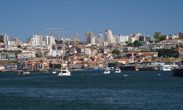 Vila Nova de Gaia from the Douro