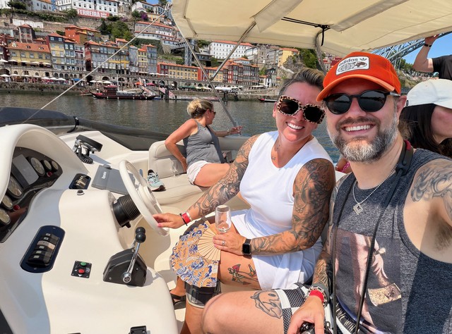 Yachtin on this Douro River