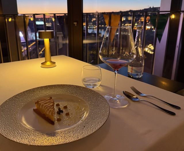 Sunset dessert