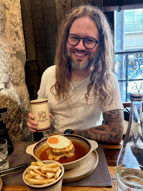 First francesinha. Half order