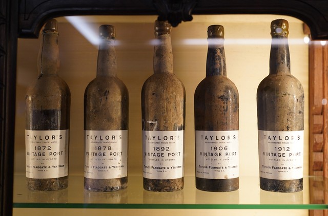 Some very old bottles of port