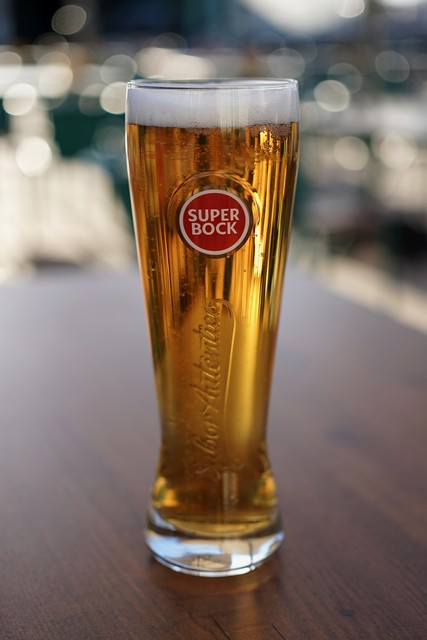 A Super Bock before dinner