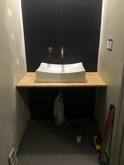 Powder room mockup