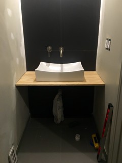 Powder room mockup