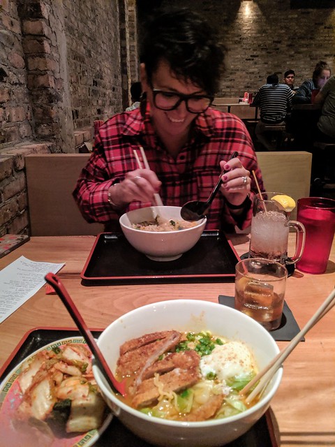 Kickin off the trip with some late night ramen