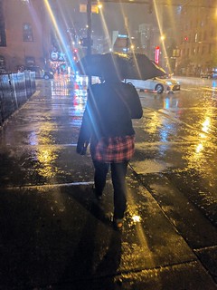 A rainy night