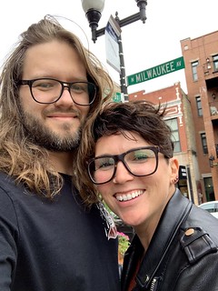 This girl loves her some Milwaukee Ave