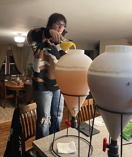 Homebrew - OJ in beer!