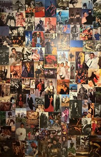 Art - Went to a dinner party at an older, artistic couple's house in our neighborhood. This was the bat...