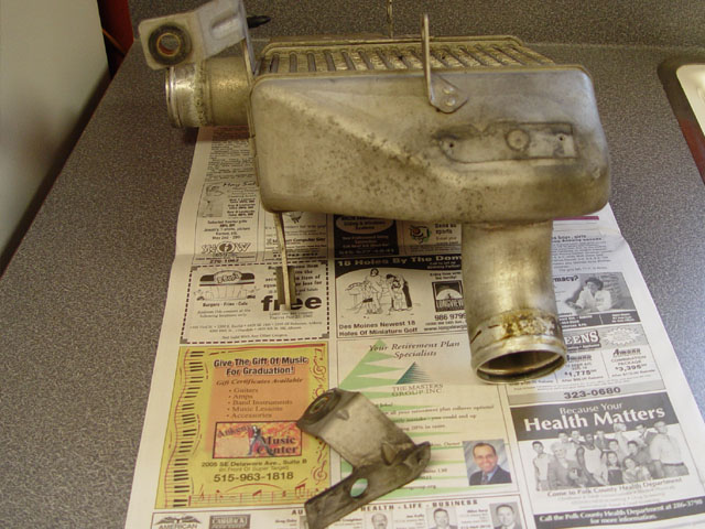 Side Mount Intercooler - Broken bracket and holes