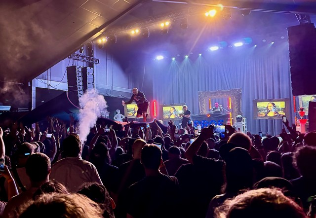 Prof comes out on the lake mat