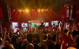 frame - Crowd surfing at Prof