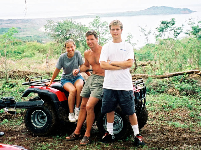 Bre'anna, Dad, and I