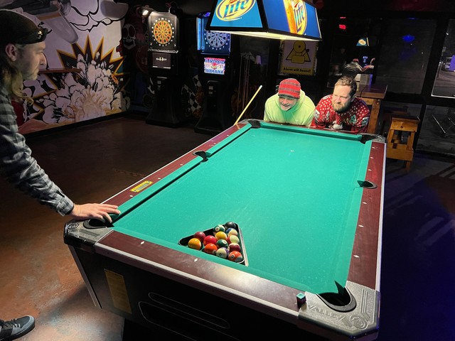 Working on gettin a couple balls loose