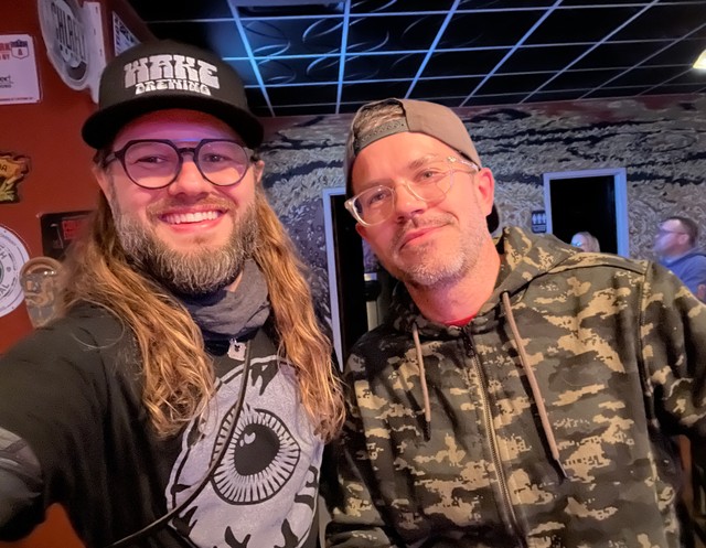 Zach dropped by to hang out!