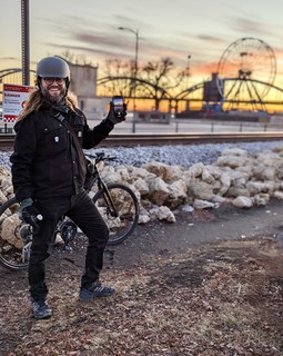 Sunset - A picture of a picture!