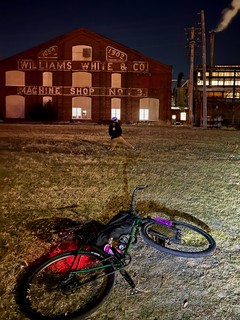Biking - Whatcha doin over there, bud?