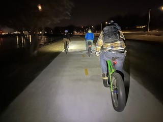 Biking - Back to Davenport