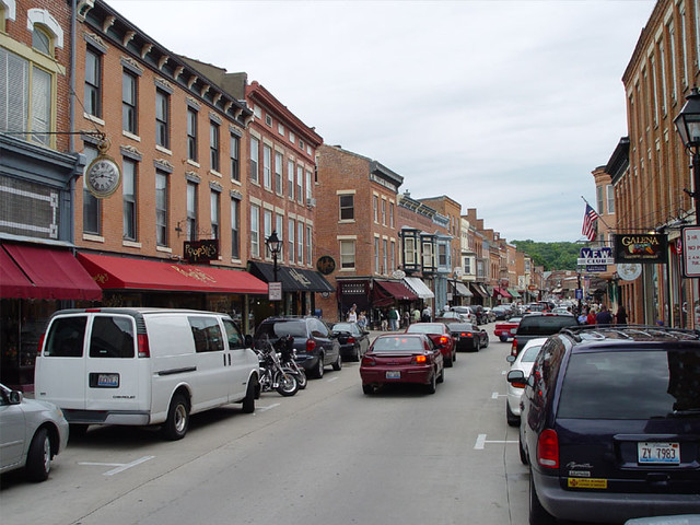 Looking down Main Street, Galena