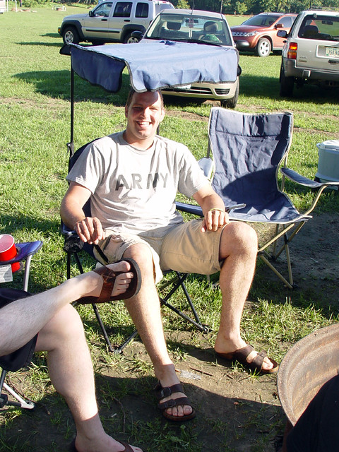 Chuck's chair had a lid