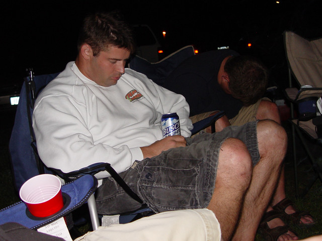 Cara's passed out friends