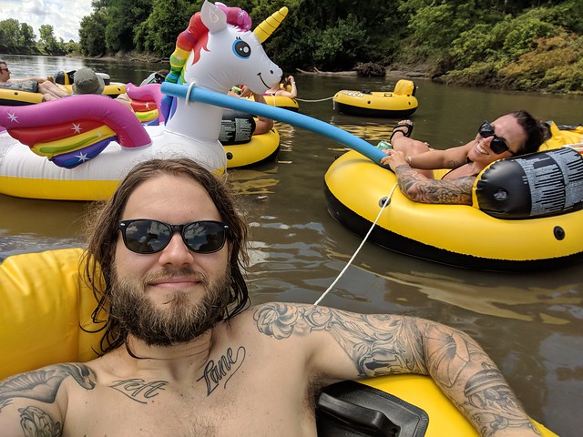 Hangin with this unicorn