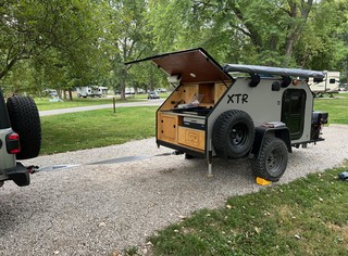 Camper - Kari wanted the camper to face the opposite way. I spun it around by hand but then it was out-of-...